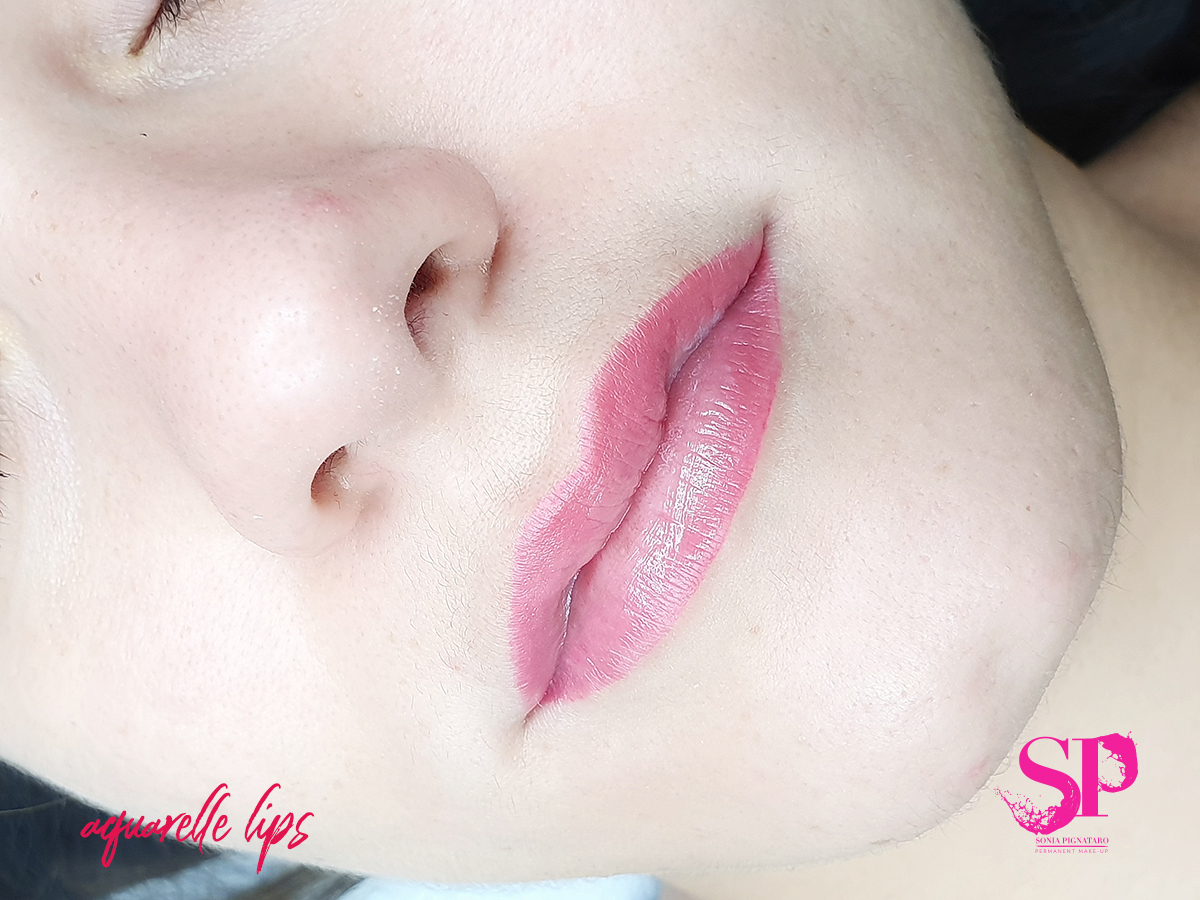 aquarelle lips sonia pignataro roma