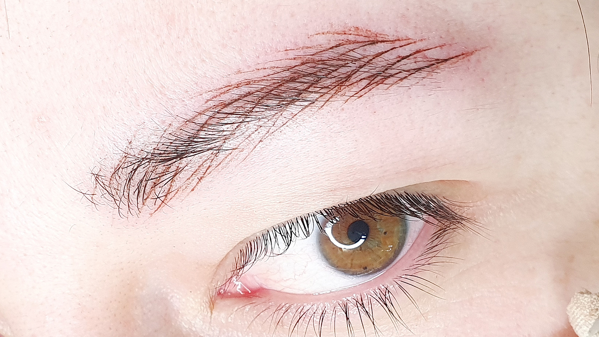 sopracciglia iperrealistiche