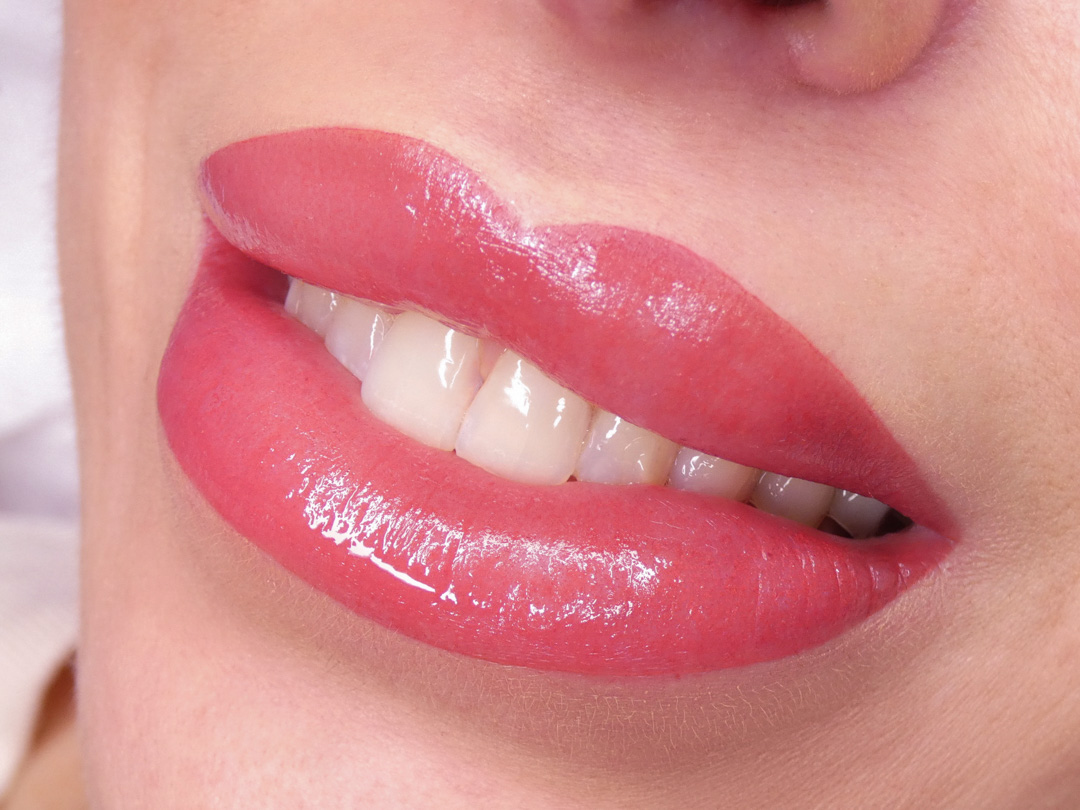 Labbra pigmentate con tecnica Aquarelle – Sonia Pignataro Roma