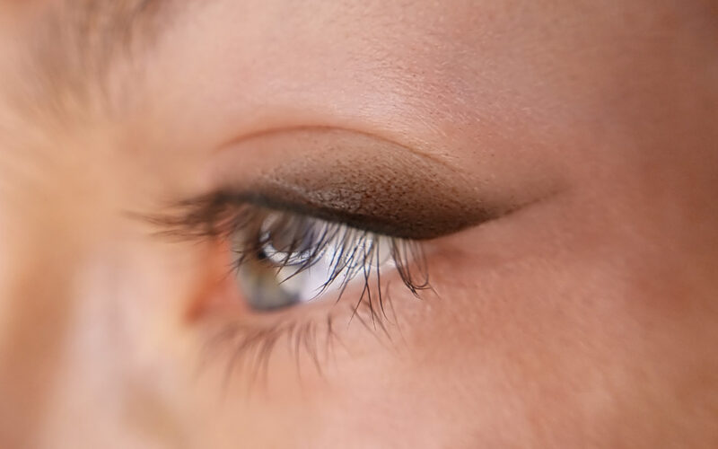 Eyeliner sfumato realizzato con trucco permanente da Sonia Pignataro