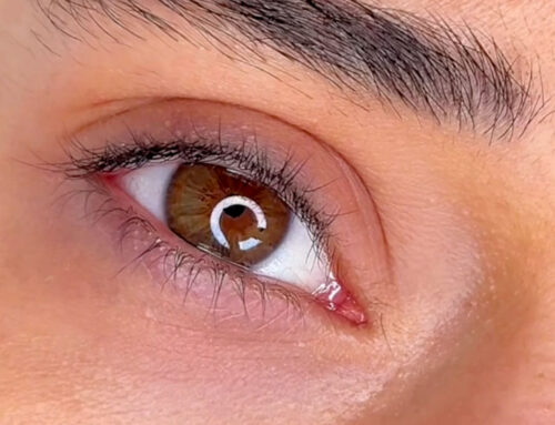 Laminazione sopracciglia, risultato finale del trattamento